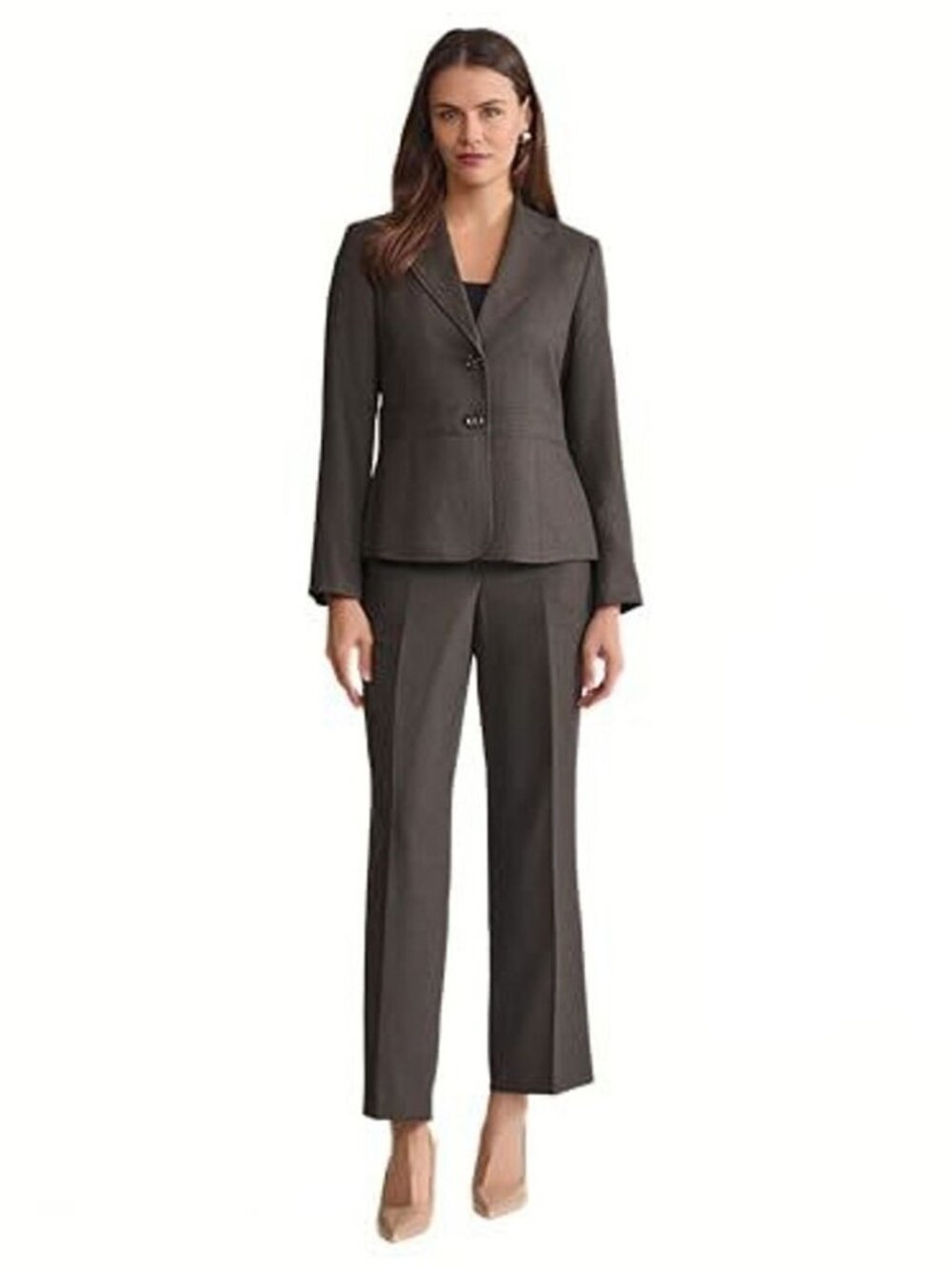 Le Suit 2-Piece Blazer & Pant Set Size 16 - 1669
